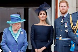 Regina Elisabetta, Meghan e Harry