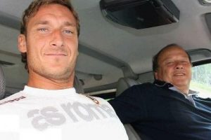 Francesco Totti, dedica al padre