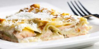 lasagne salmone