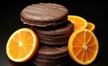 Arancia e cioccolato biscotti